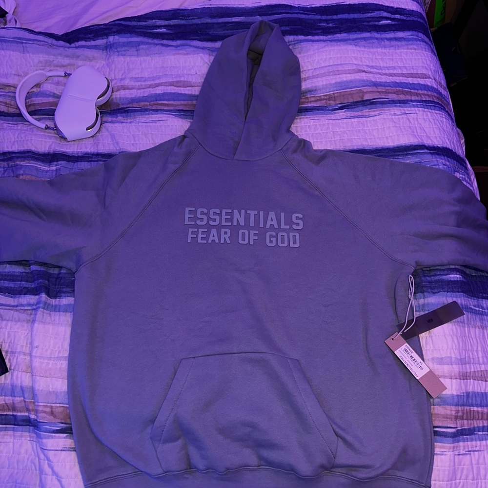Fear of God essentials hoodie, Sycamore size XL, 100% authentic